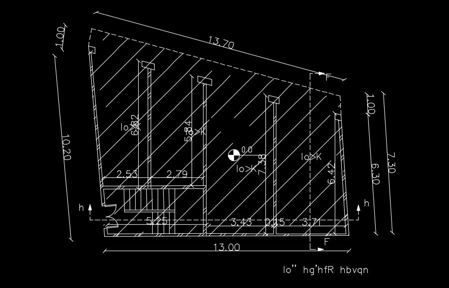 14x10m single bhk house plan drawing download now