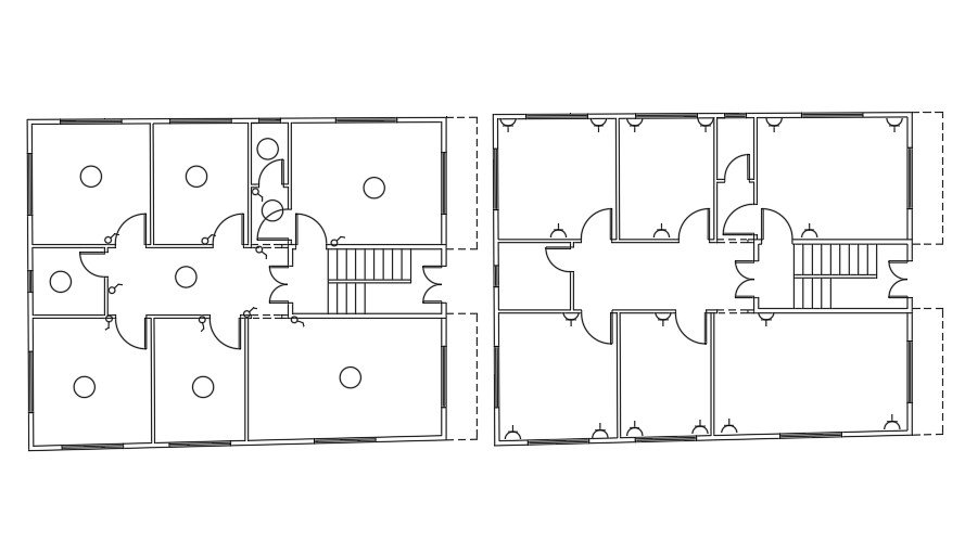 14x11m house plan of the switch point and light location