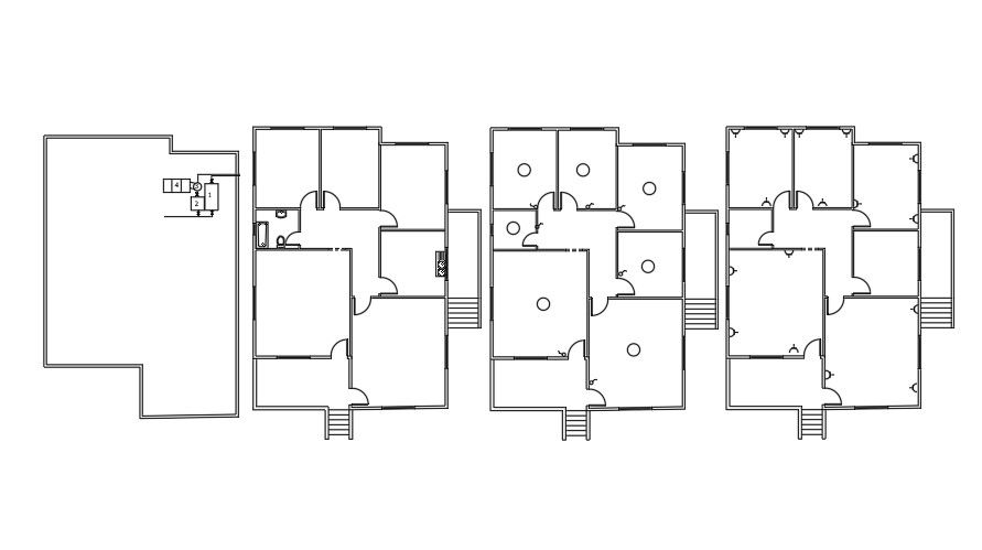 14x17m house plan of the electrical detail drawing