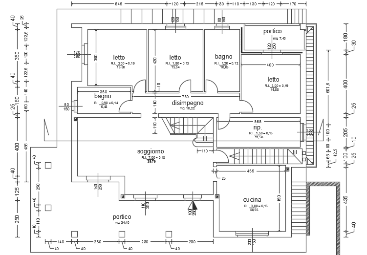 14x18m architecture first floor house plan cum bar AutoCAD 2D drawing