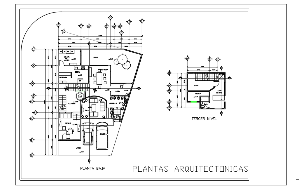 14x18m architecture ground floor house plan 2d Autocad drawing is given in this file