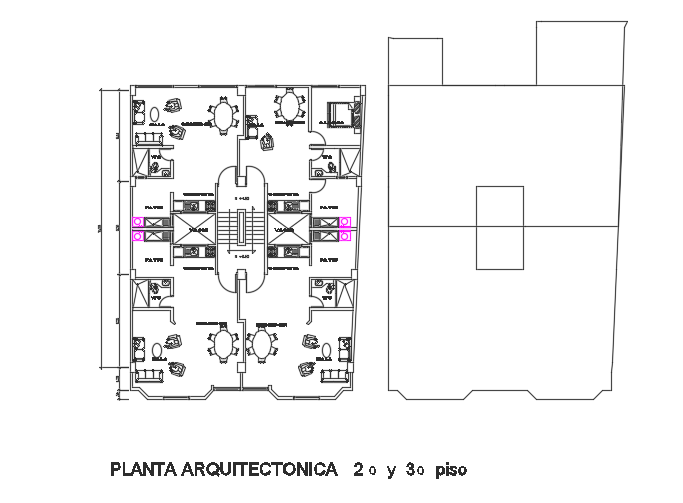 14x20m local shop second floor 2d plan AutoCAD model is given