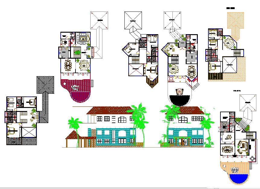 Tourist House Plan Project