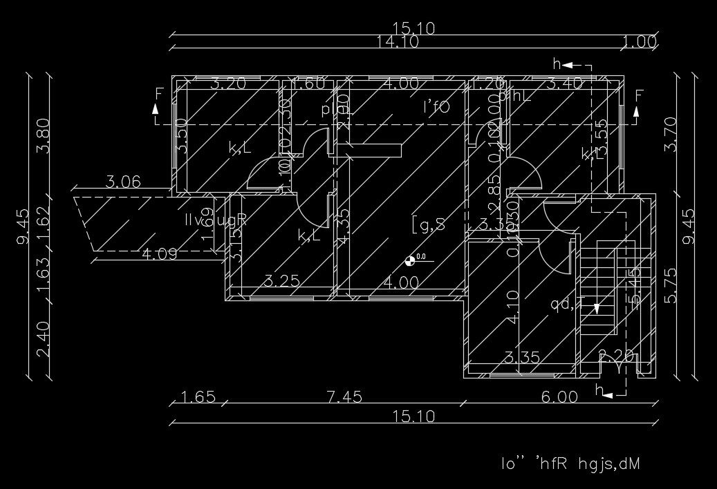 15x10m 3bhk residential home design