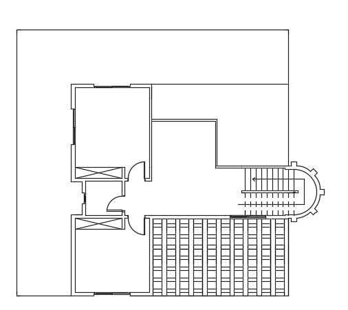 15x11m first floor simple house plan AutoCAD drawing