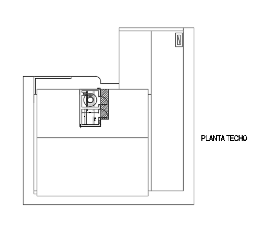 15x14m roof floor house plan AutoCAD 2d drawing