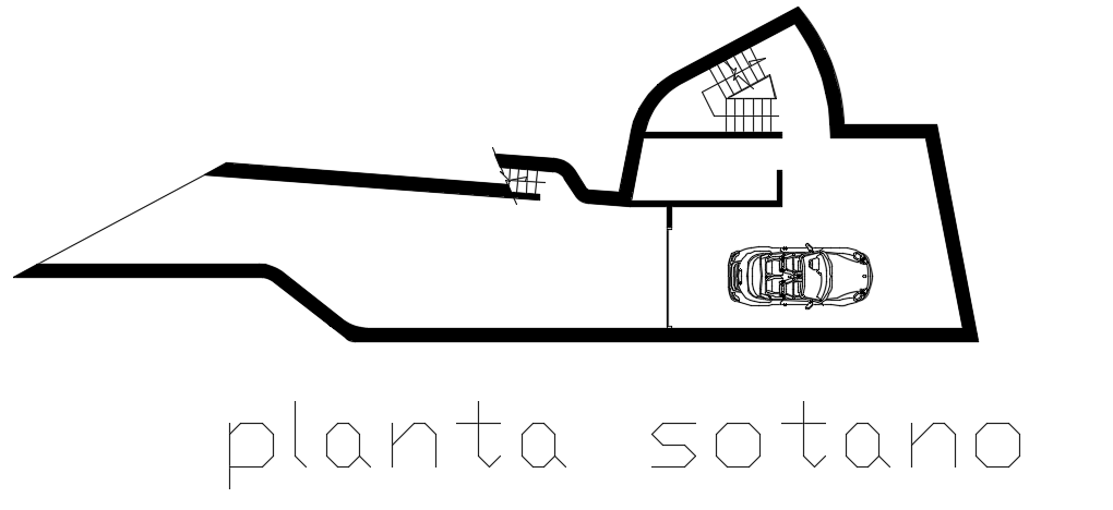 15x15m beautiful bungalow ground house plan AutoCAD file