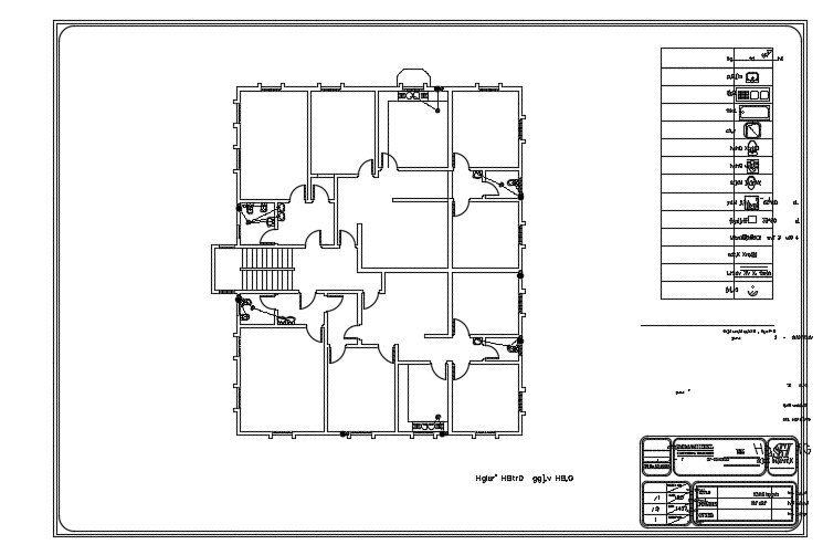 15x17m twin house plan AutoCAD drawing is given in this file