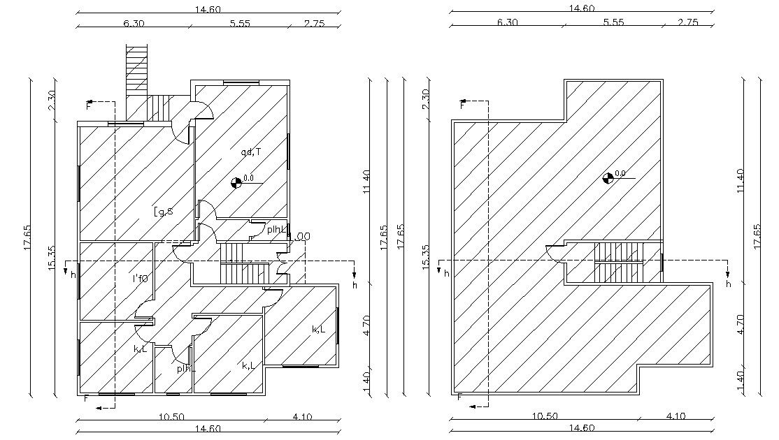 15 x 18 Meter Residential Bungalow Design With Working Cad File