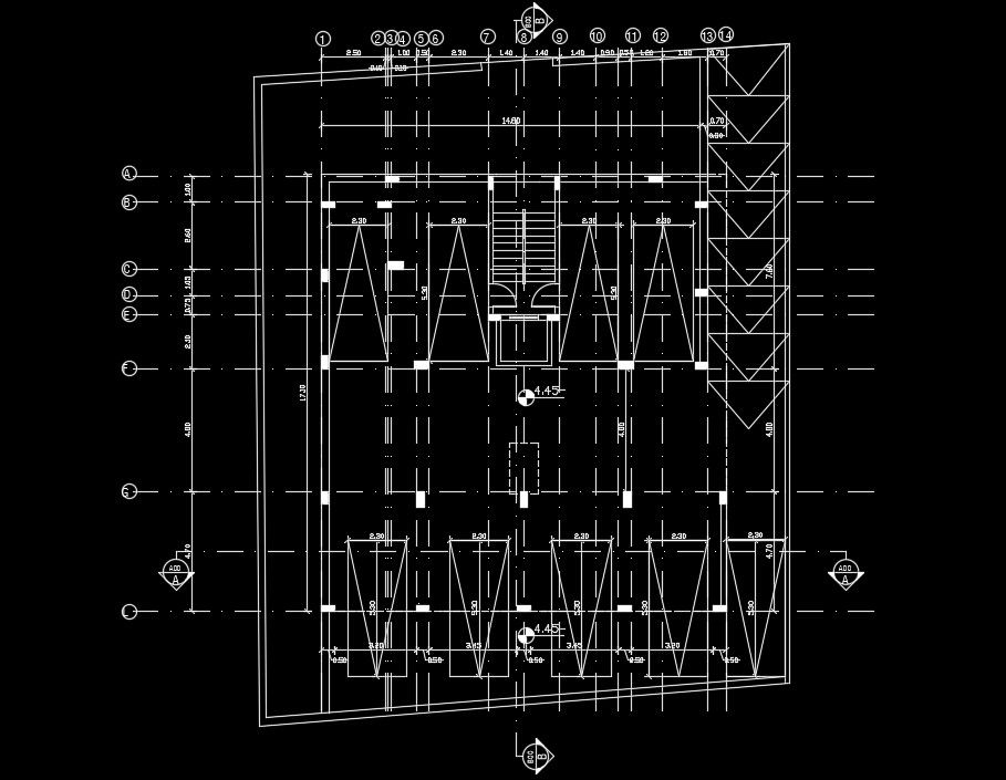 15x18m apartment site layout drawing download now