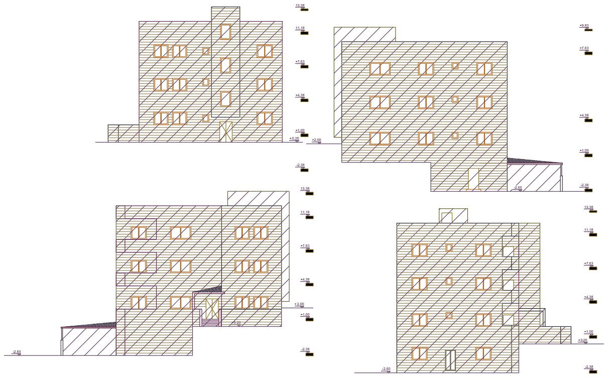 1600 Sq Ft Apartment Building Elevation Design