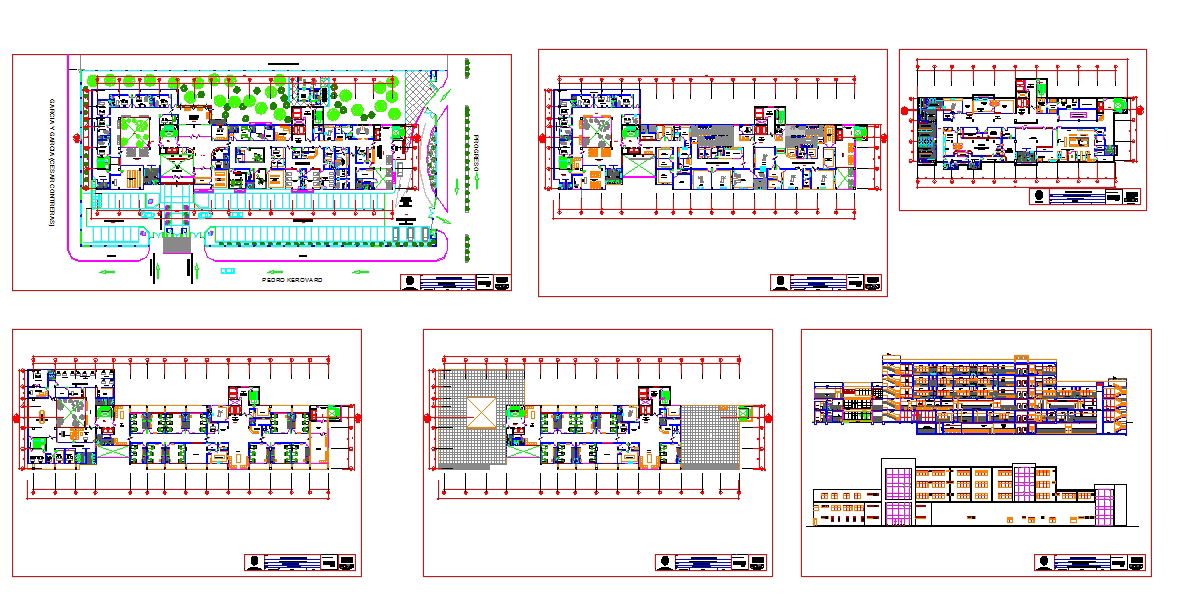 General Hospital detail plan