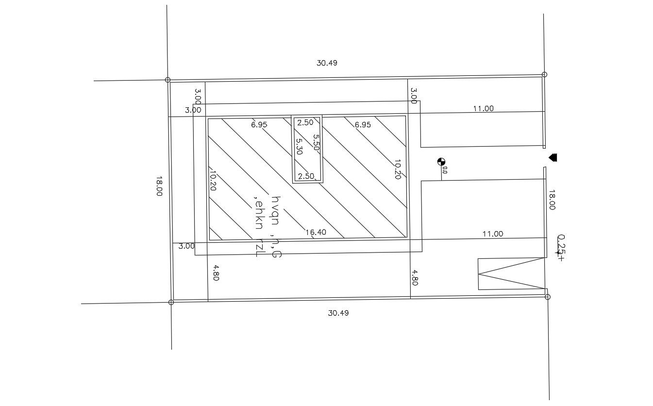 16 By 10 Meter House Terrace Plan Design Free DWG File