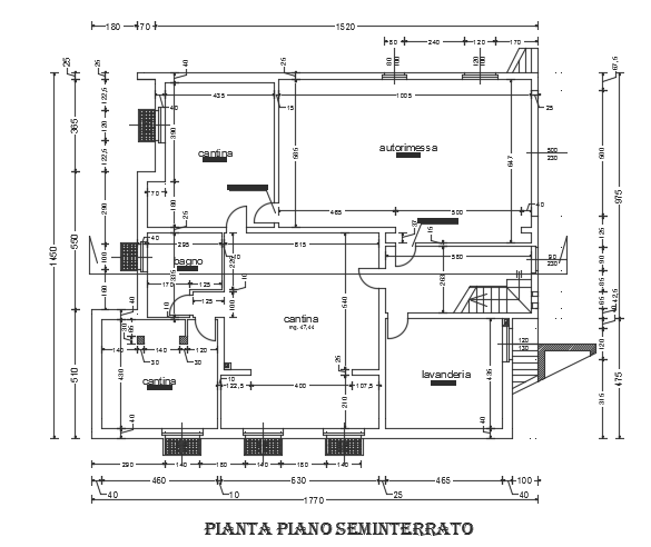 16x15m double story first floor house plan AutoCAD 2d dwg drawing file