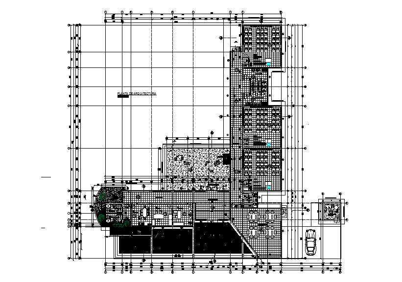 17x23m children’s play area is given in this Autocad file.Download now.
