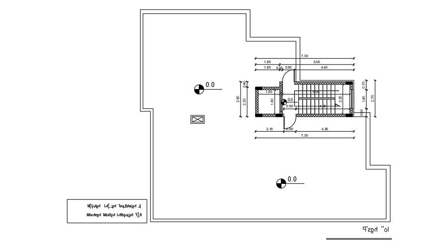18x16m house plan roof layout drawing download now