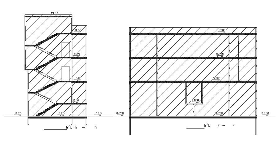 18x9 Meter House Section AutoCAD File