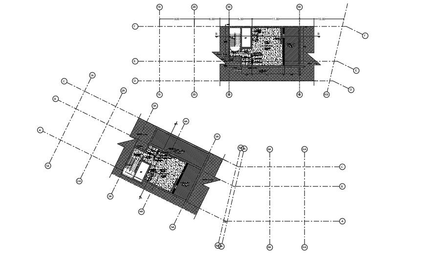 19x10 Meter House Plan AutoCAD Layout File
