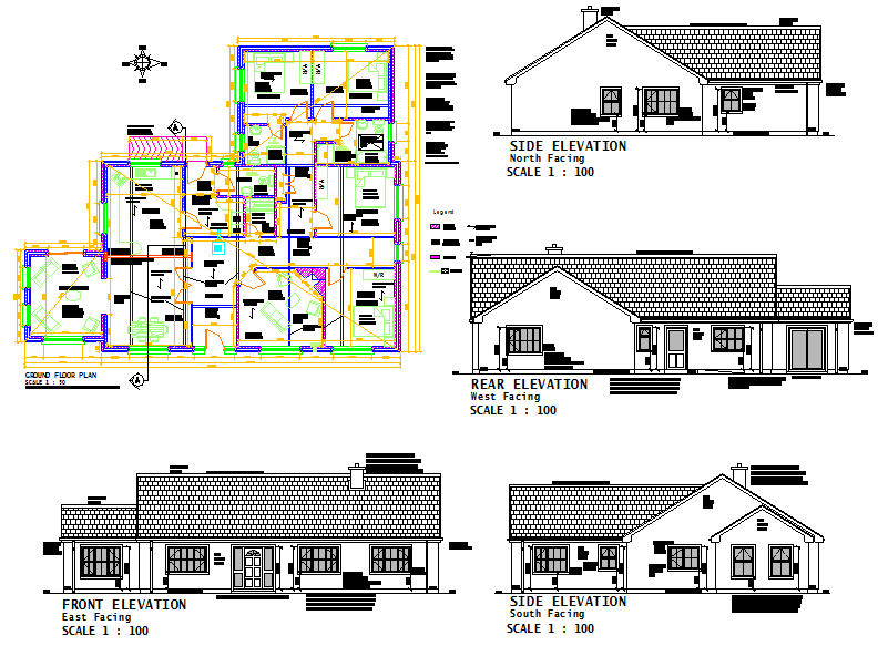 House Drawing plan