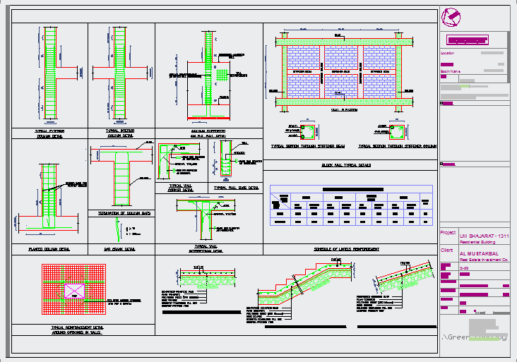 Reinforcement detail