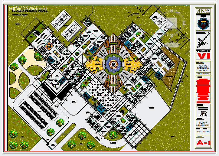 Planing of Technical center design