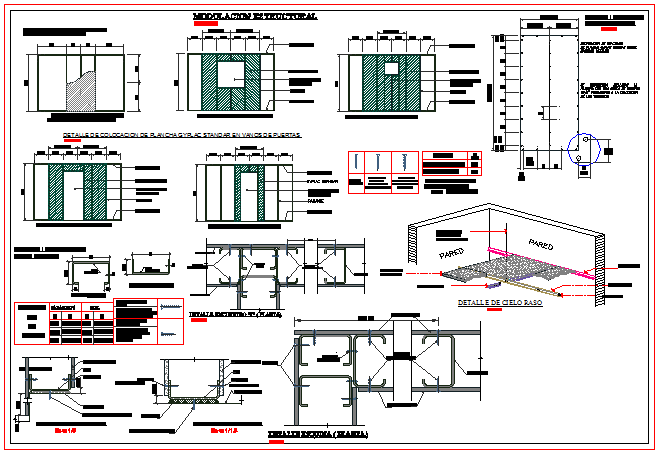 Structure Beam & Column Detail