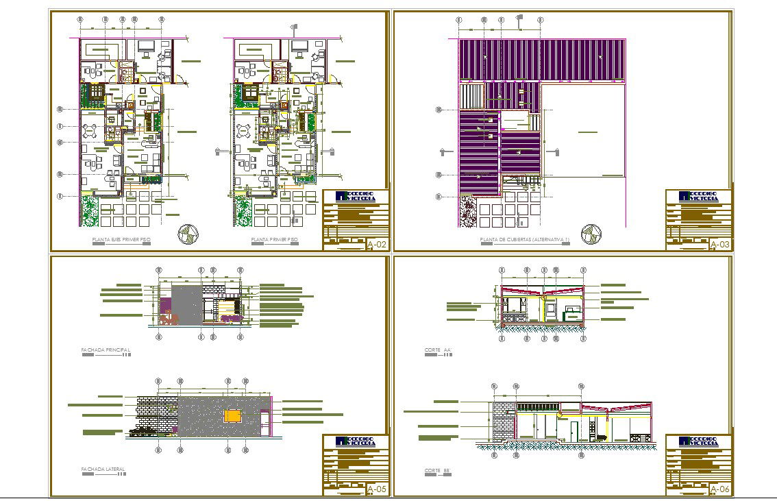 Engineering office design in cad