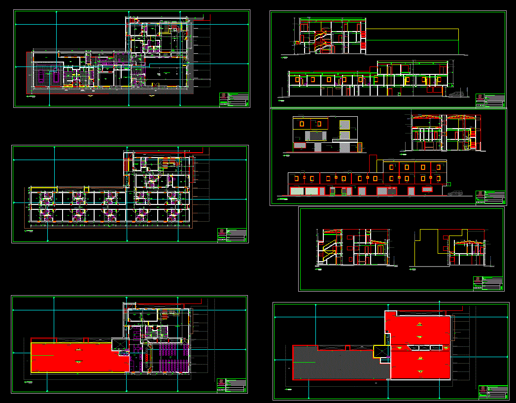 Mateus Hotel Architectural Design Drawings Available in CAD File