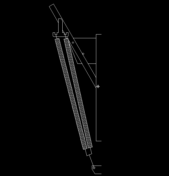 Lift Section Drawing Design in DWG File for Structural Planning