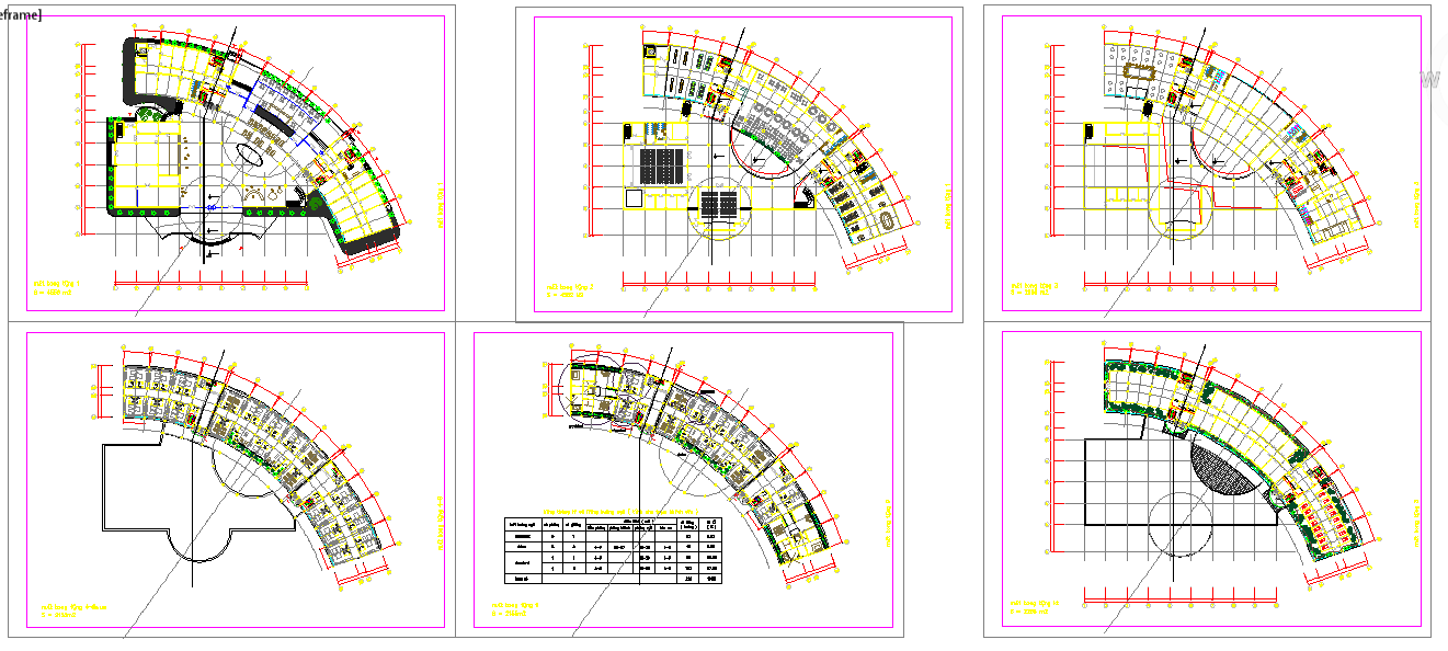 5 Star Circular Hotel Design Plan