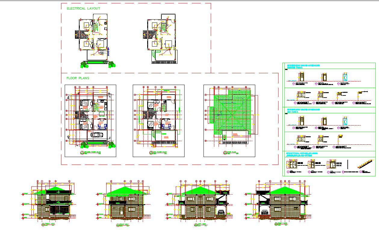 2 STORY HOUSE PLAN