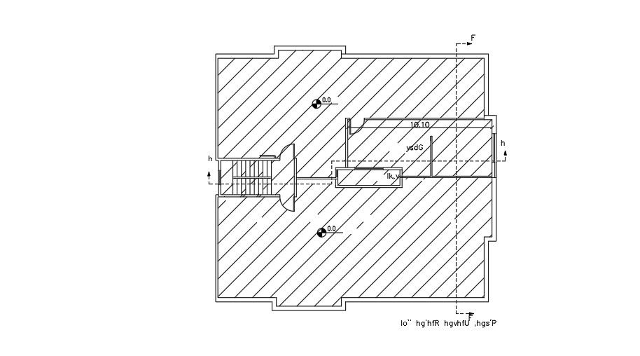 20x15 Meter Terrace Plan AutoCAD File