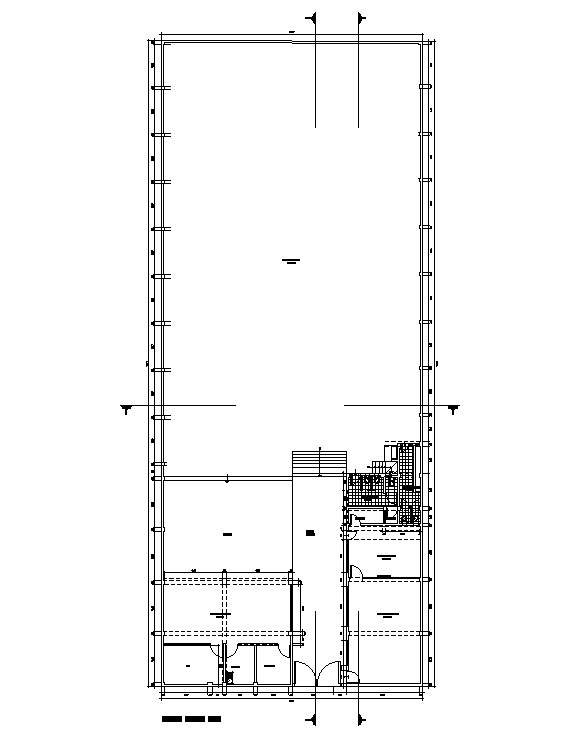 20x50m event hall plan is given in this Autocad drawing file. Download now.