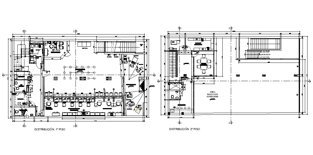 21x12m office plan is given in this Autocad drawing file.Download now.