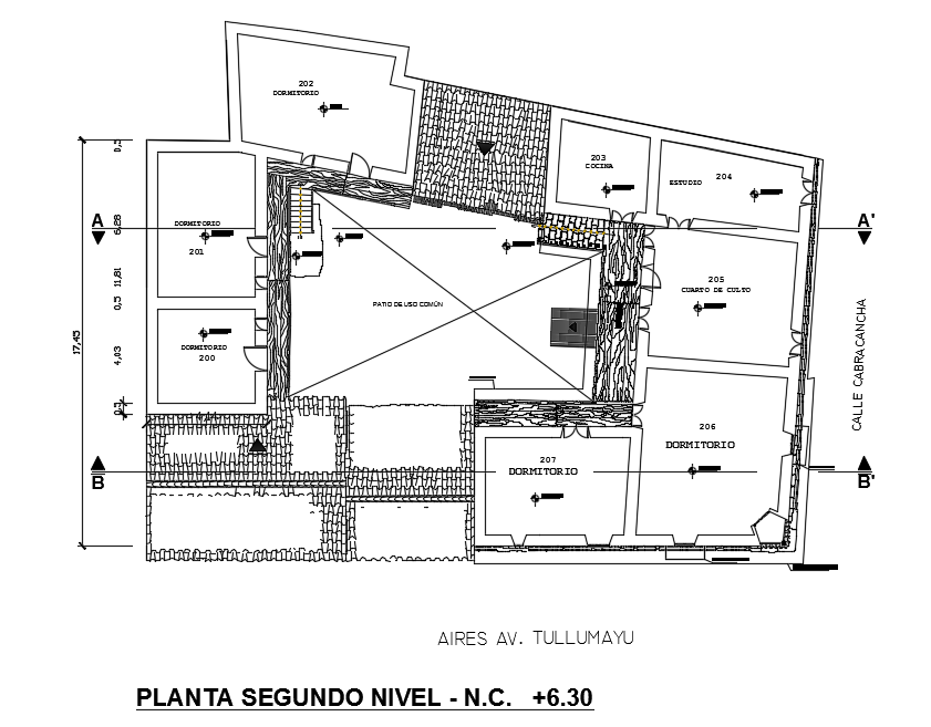 22x8m first floor house plan with 5bhk 2d AutoCAD model is given in this file