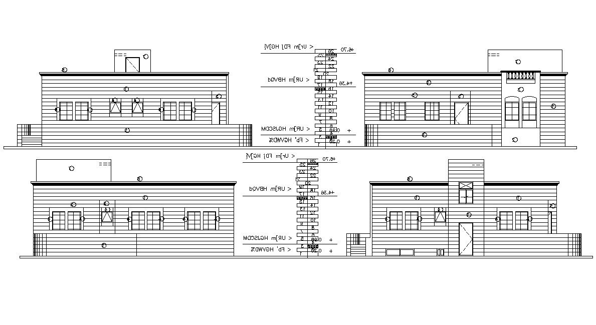 2300 Sq Ft Architecture House Elevation Design