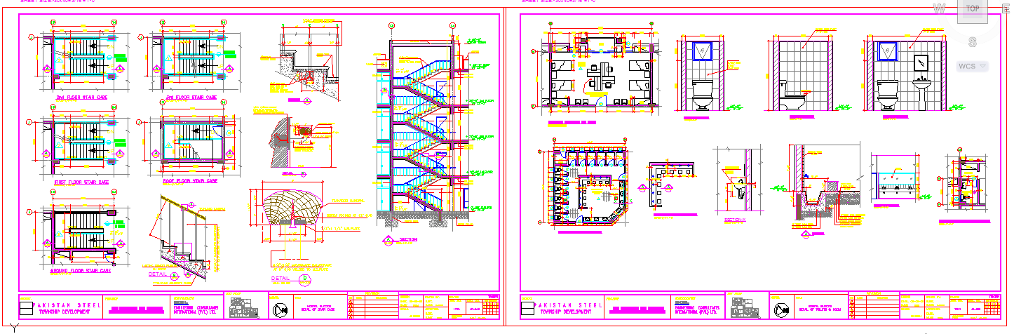 BathRoom And Stair Detail