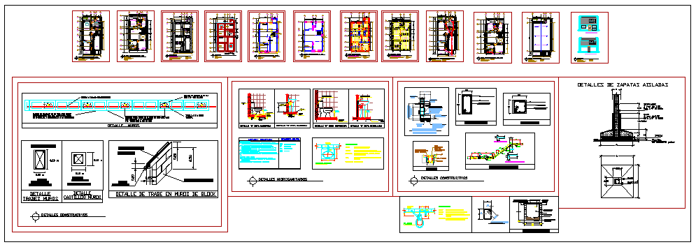 Foundation and structure Plan