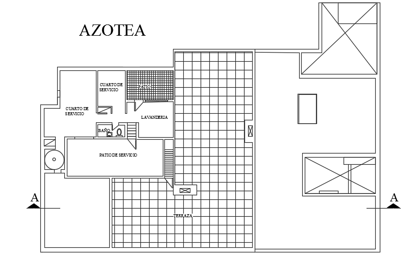 24x19m second floor house plan cad drawing is given in this file