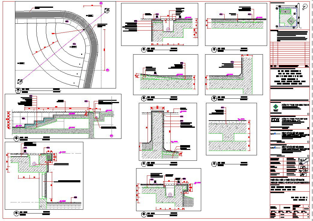 Pool Structure detail