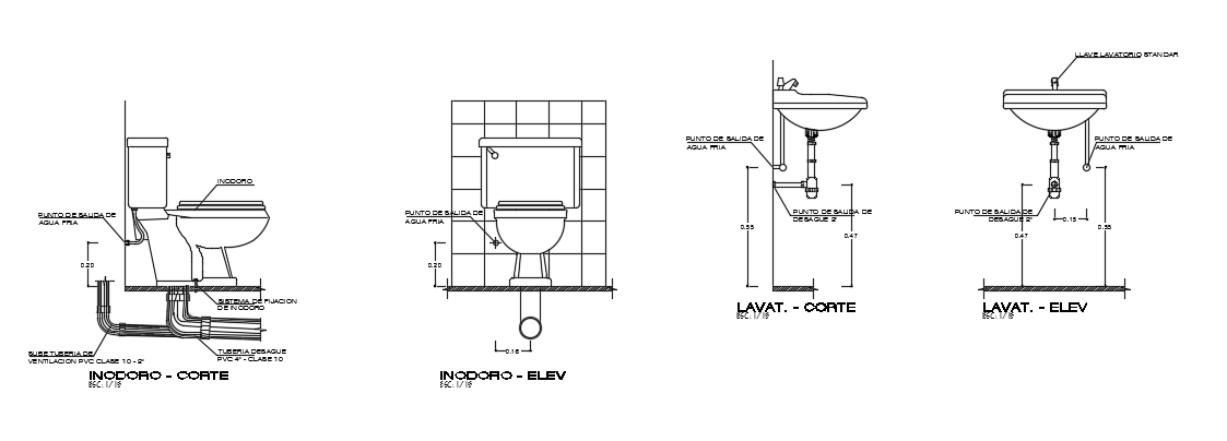 25x6m house building sanitary CAD block is given in this file