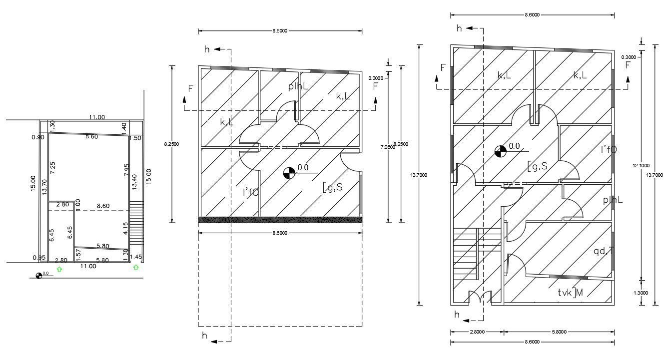 26 Feet By 42 Feet Apartment House Plan Design