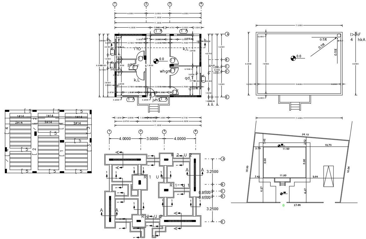26' X 36' Plot Size 2 BHK House Plans