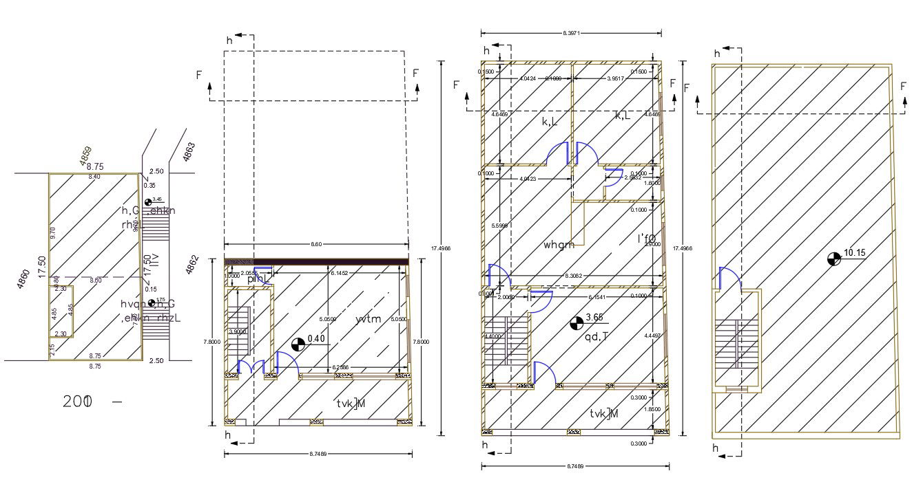 26' X 55' Plot Size For 2 BHK House Plan( 150 Square Yard)