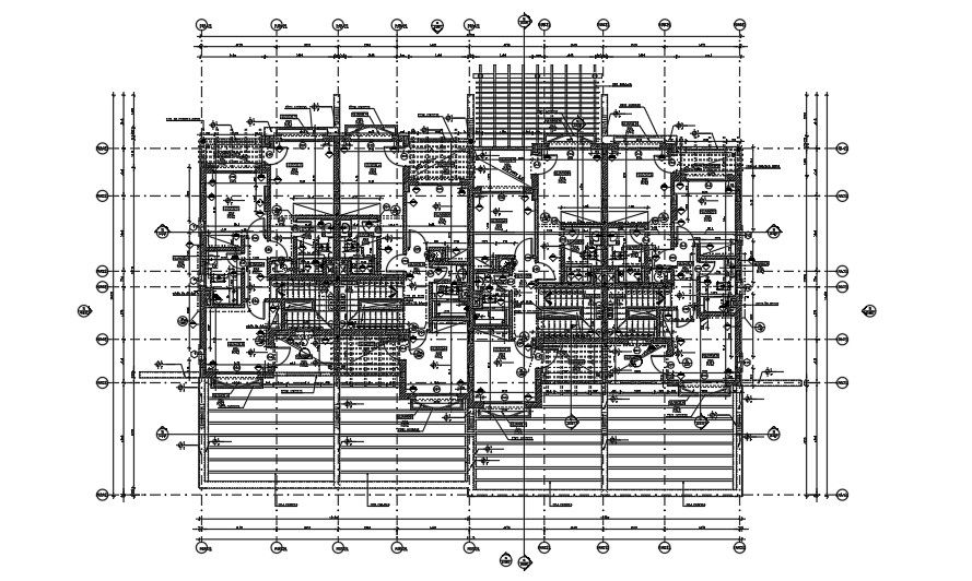26x19m row house duplex first floor house plan railing drawings