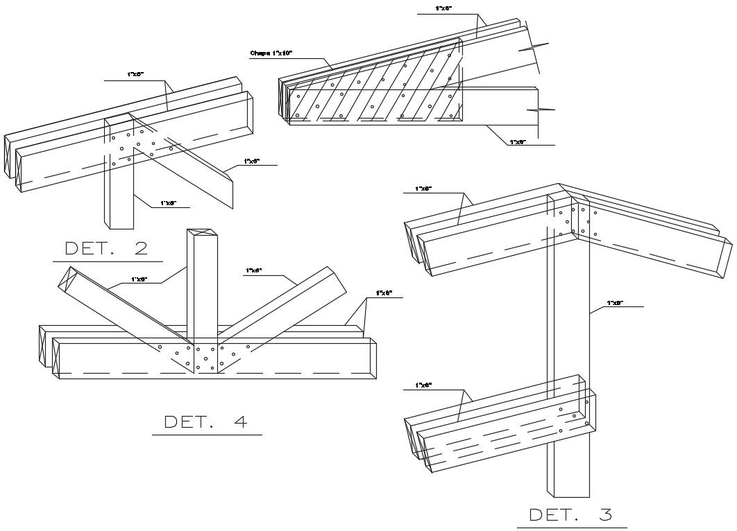 27x19m college plan structure details are given in this Autocad drawing file.
