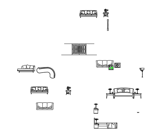 27x20m apartment house building furniture’s cad drawing is given in this file