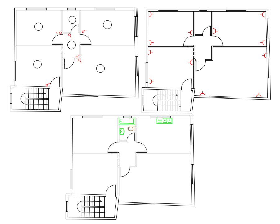 2 BHK House Electrical And Sanitary Ware Detail