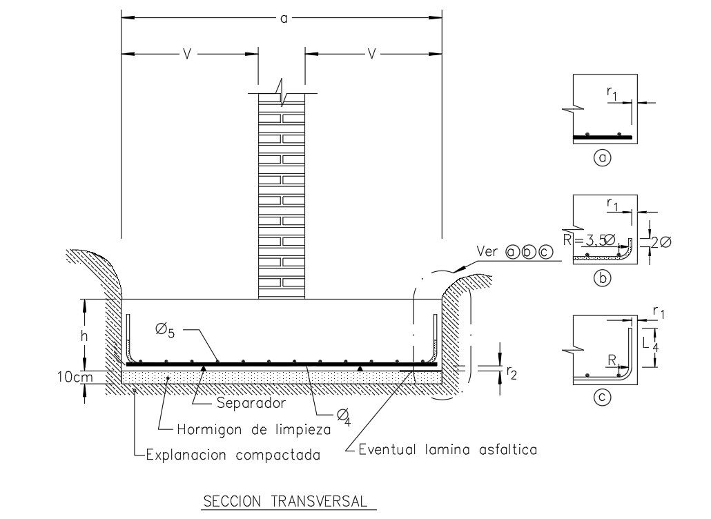 2D Autocad DWG drawing file has the cross section of the column. Download the Autocad DWG drawing file.