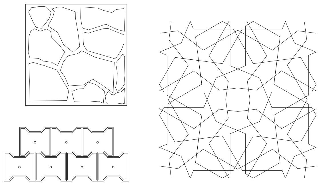 Paver Block CAD DWG Layout File with 2D AutoCAD Drawing Design